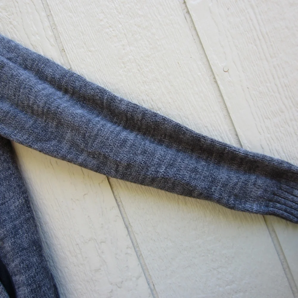 Rock & Republic Jacket Sweater Gray Long Sleeve Full Zip Men's‎ L Pockets Comfy